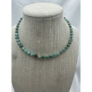 Jay King Mine Finds Turquoise Choker Necklace Diamond Shaped Southwest Western
